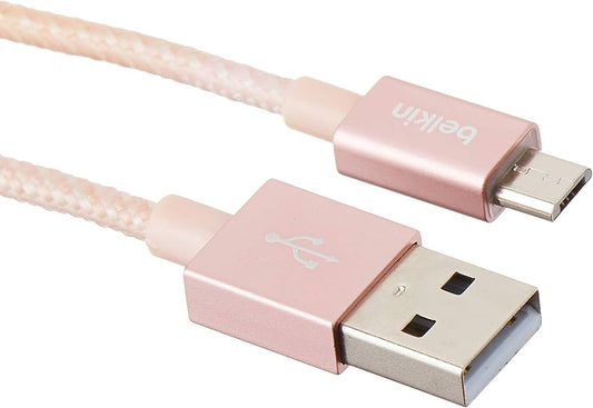 Belkin Premium 1.2M Lightning To USB Braided - ROSE GOLD