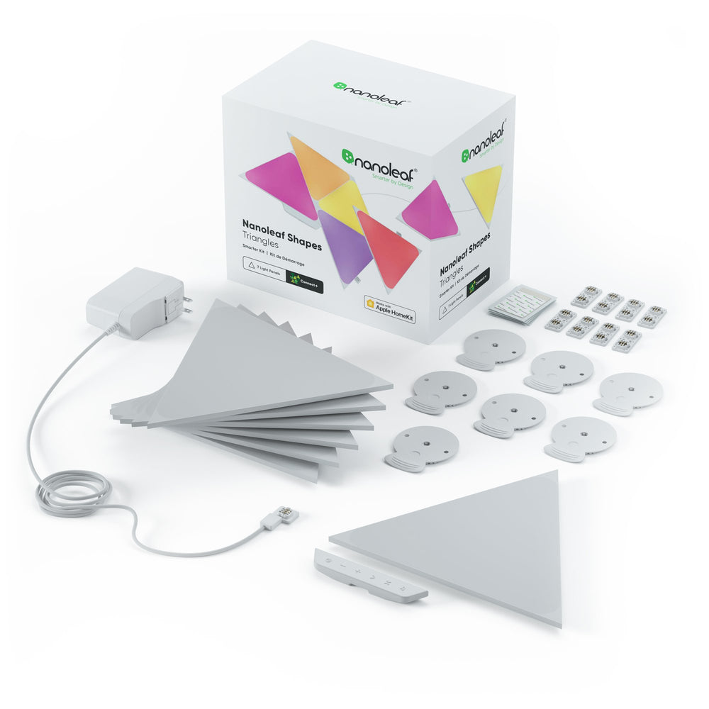 Nanoleaf - Shapes Triangles Starter Kit 9 pack