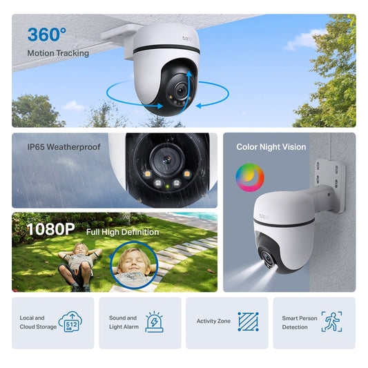Tapo C500- Outdoor Pan/Tilt Security WiFi Camera