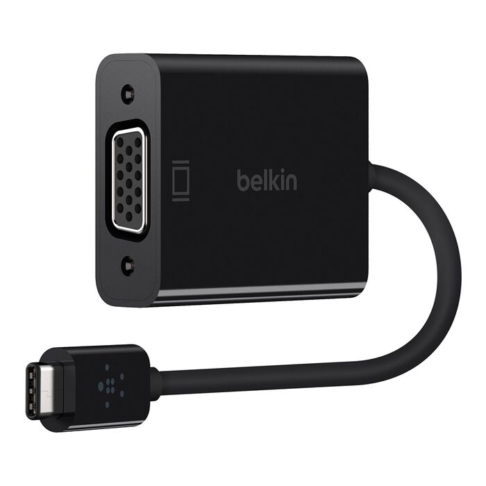 Belkin USB Type-C USB-C To Vga Adapter - Black