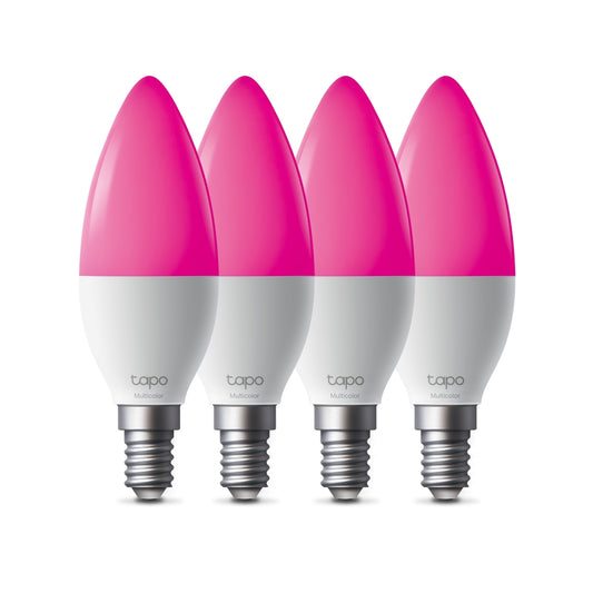 Tapo L430C(4-pack)-Smart Light Bulb, Multicolor