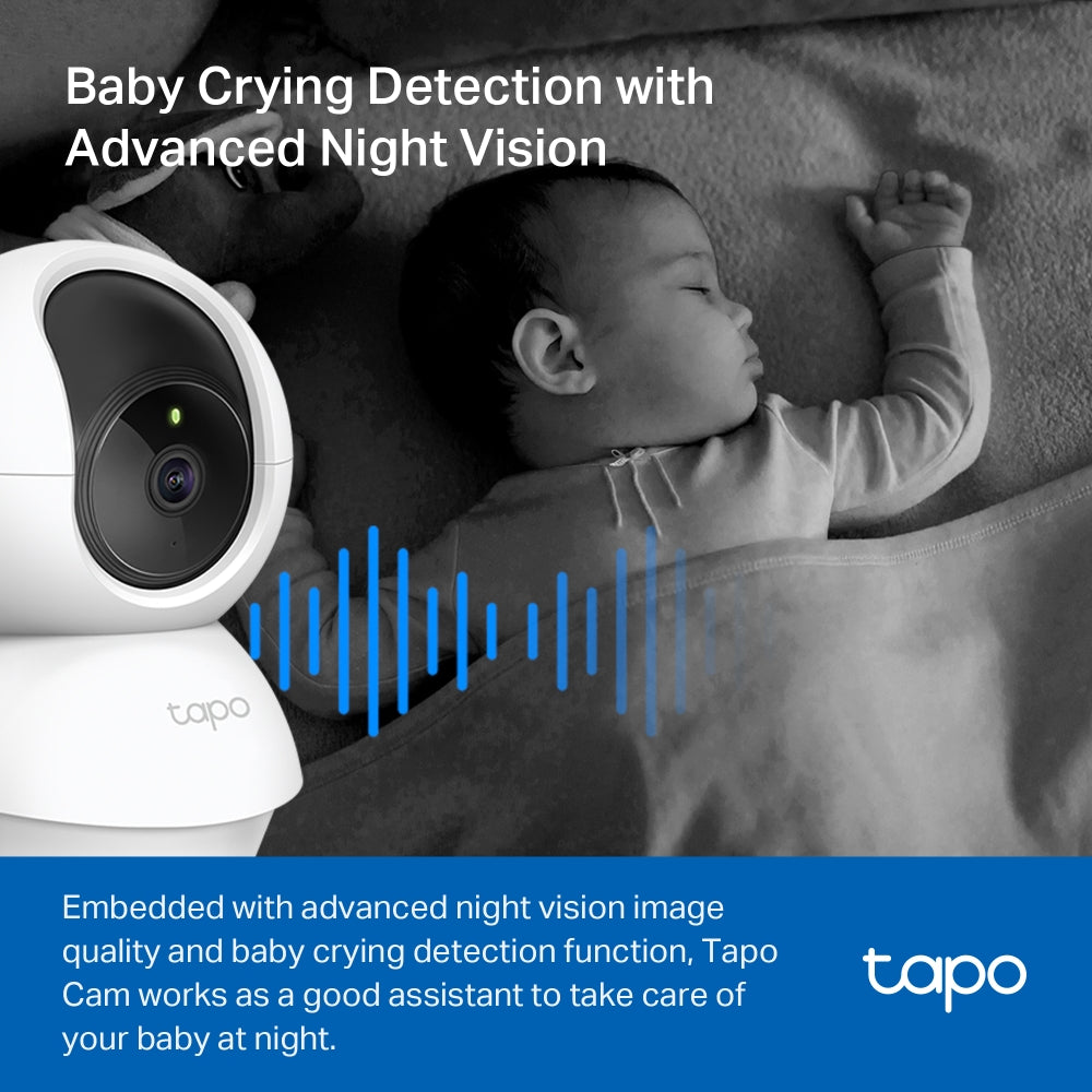 Tapo C210-Pan/Tilt Home Security Wi-Fi Camera