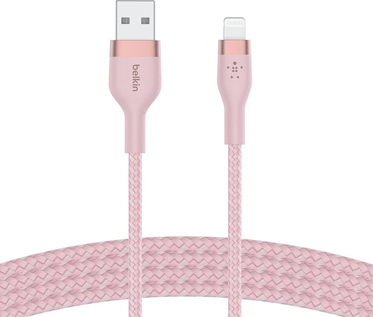 Belkin Premium 1.2M Lightning To USB Braided - ROSE GOLD