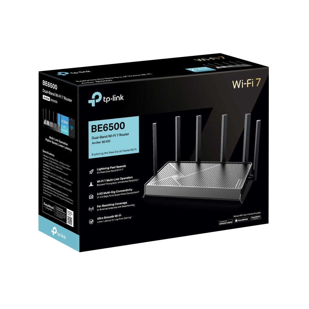 Archer BE400 Dual Band WiFi Router