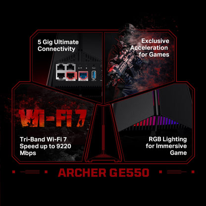 Archer GE550- Wi-Fi 7 Gaming Router