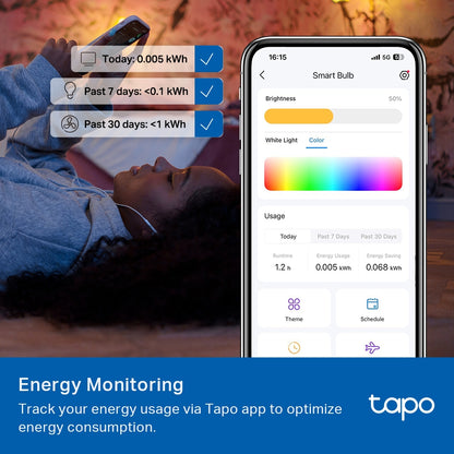 Tapo L535E-Smart WiFi Light Bulb, Multicolor