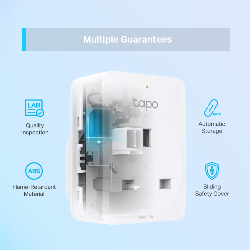 Tapo P100 (2-pack) Mini Smart Wi-Fi Socket