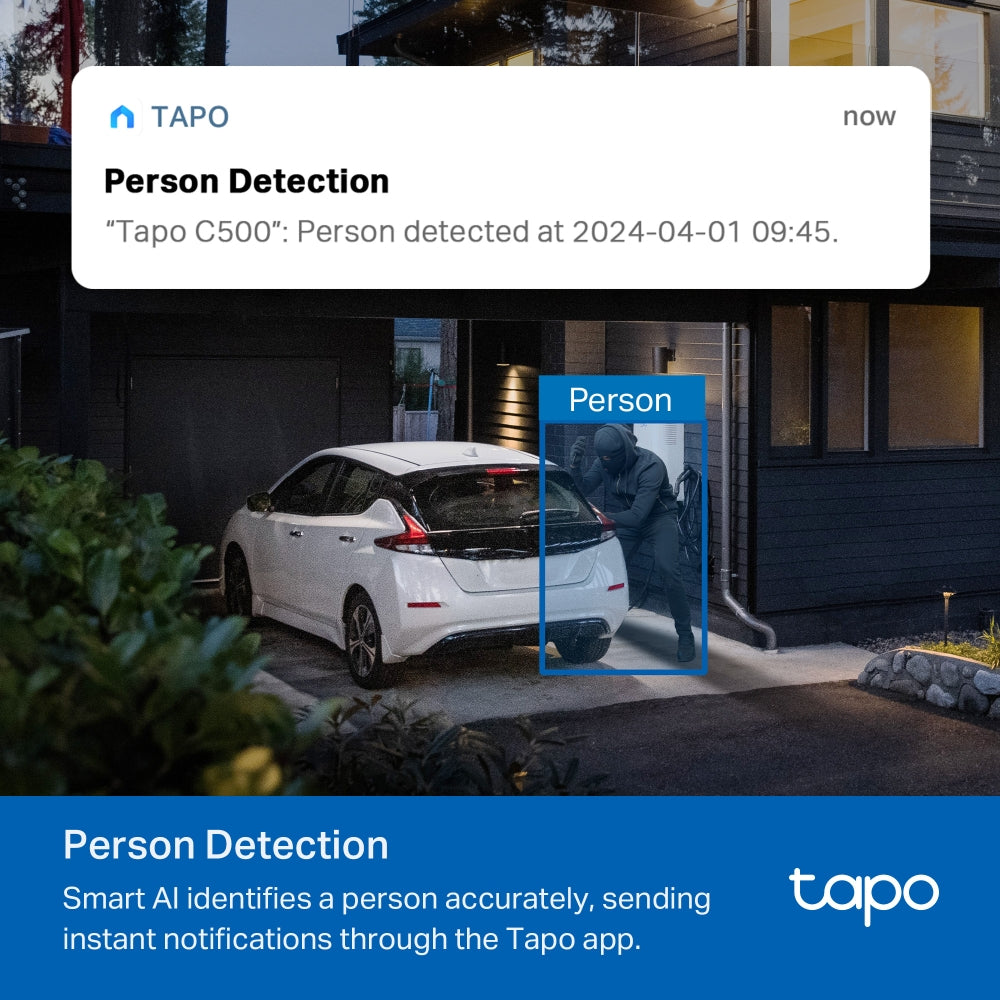 Tapo C500- Outdoor Pan/Tilt Security WiFi Camera