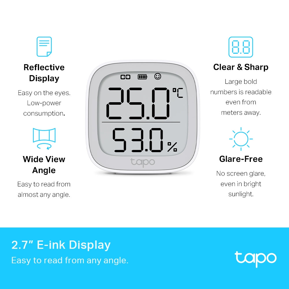 Tapo T315-Smart Temperature and Humidity Monitor