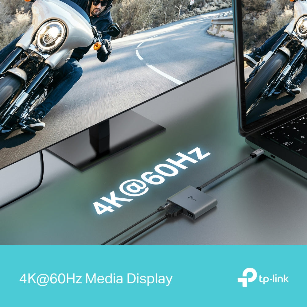 UH3020C-USB Type-C 3-in-1 Hub