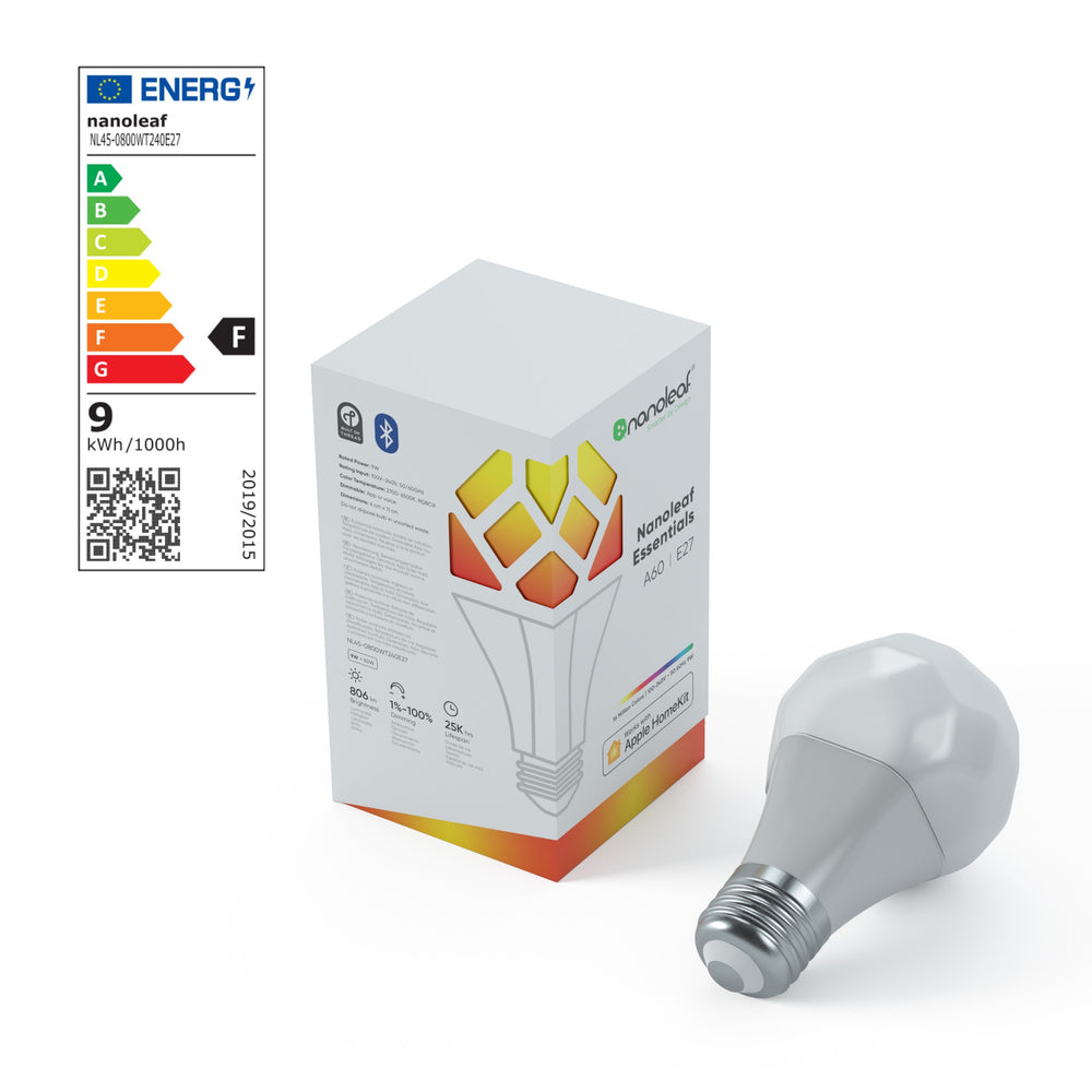 Nanoleaf - Essentials - Smart A19 Bulb - -White