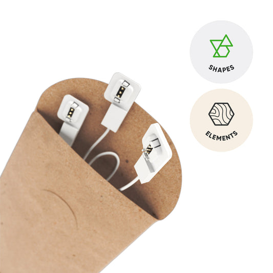 Nanoleaf Shapes Hexagon - Flexible linkers 3pcs - Accessories